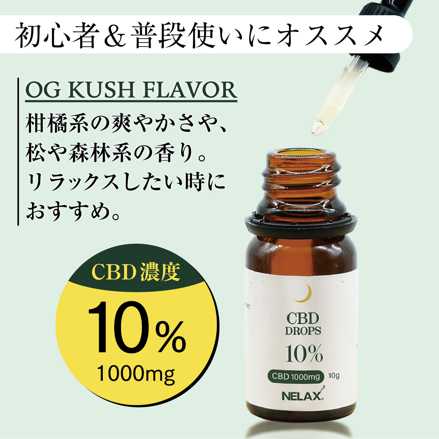 NELAX Night CBD 10% (For beginners)