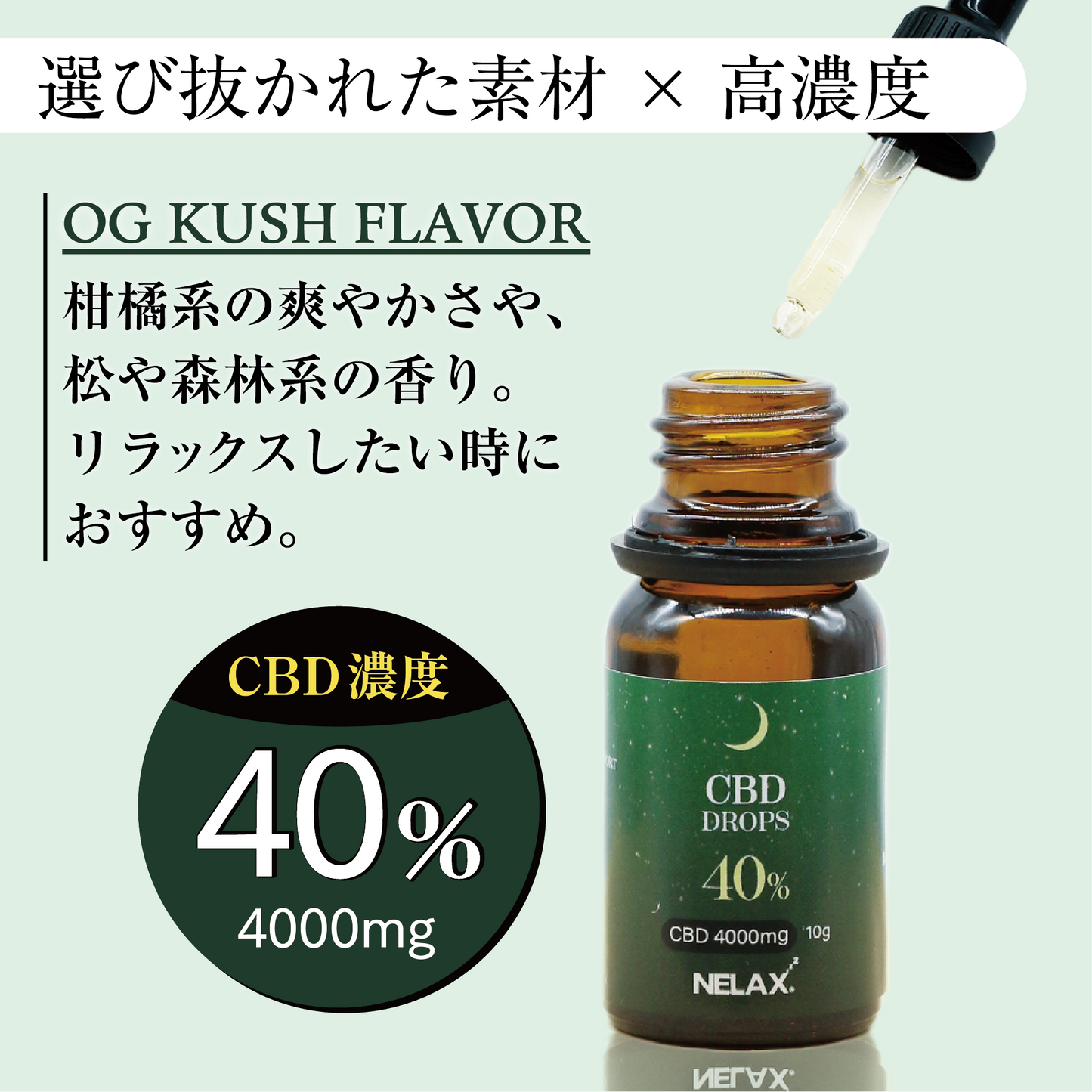 NELAX Night CBD 40% (Deep Sleep)